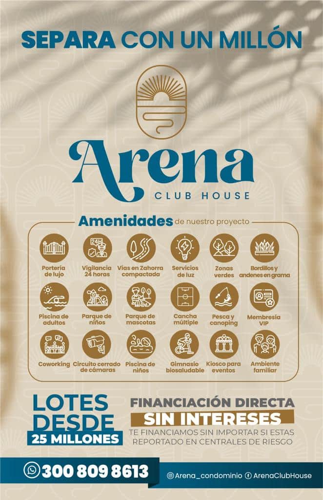Amenidades Club Arena